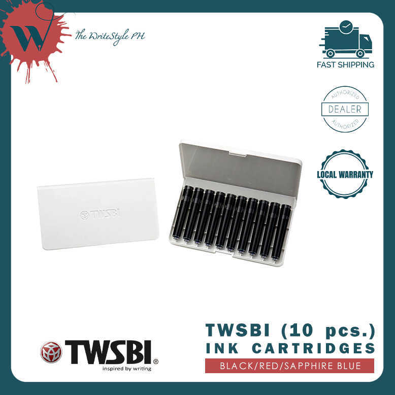 TWSBI Ink Cartridge Pack 10Pcs 2C1 | Shopee Philippines