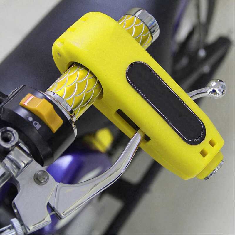 Motorcycle Universal Handlebar Brake Lever Lock Throttle Grip Lock Anti ...