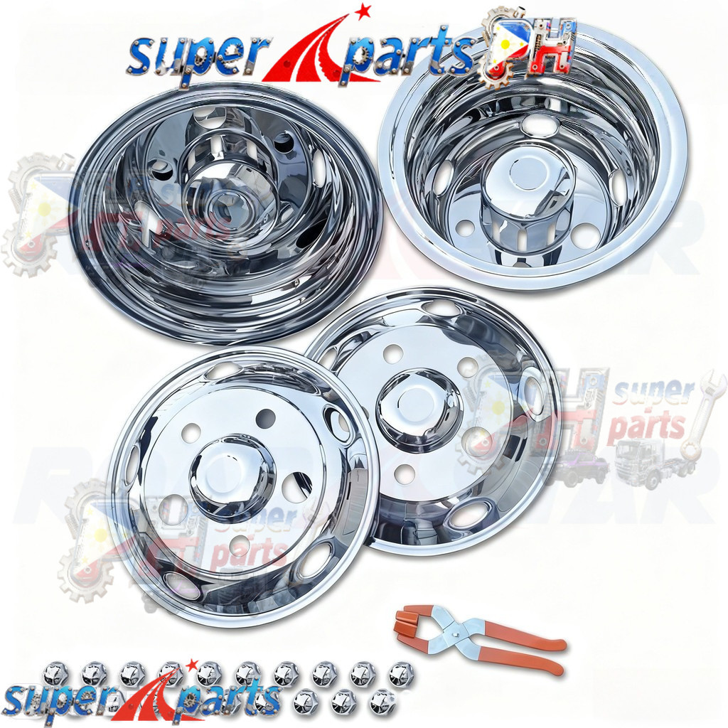 ELF ISUZU NKR NPR NQR RIM 16/17.5 Stainless 304 rim cover truck ...