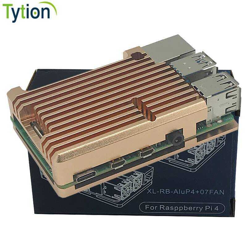 4th Generation Raspberry Pi 4B Metal Case Alloy Chassis Aluminum ...