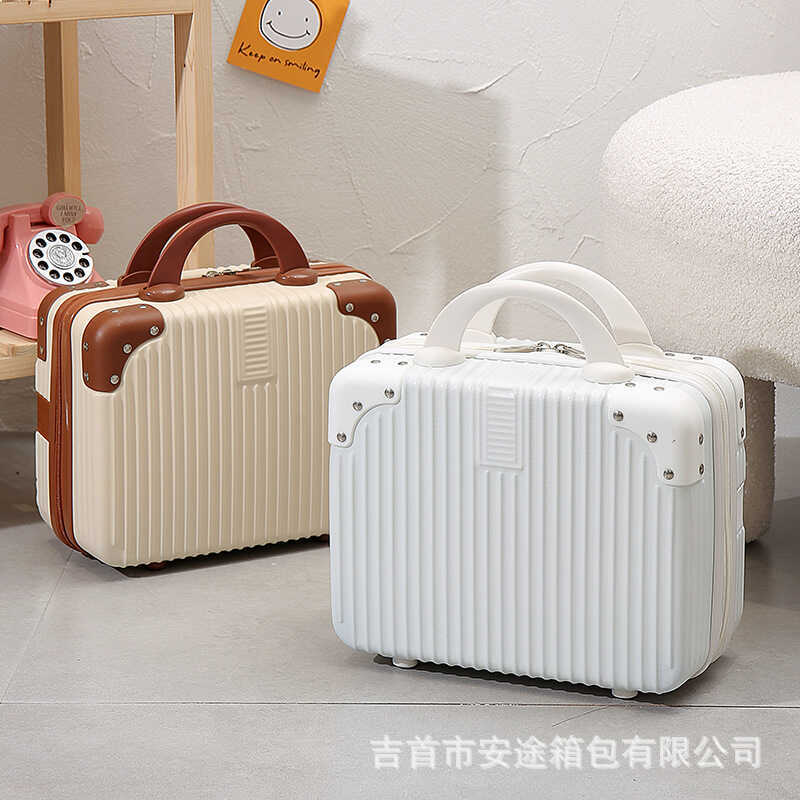 14-Inch Small A⭐A Suitcase Makeup Mini Storage Box Handbag Gift Travel ...