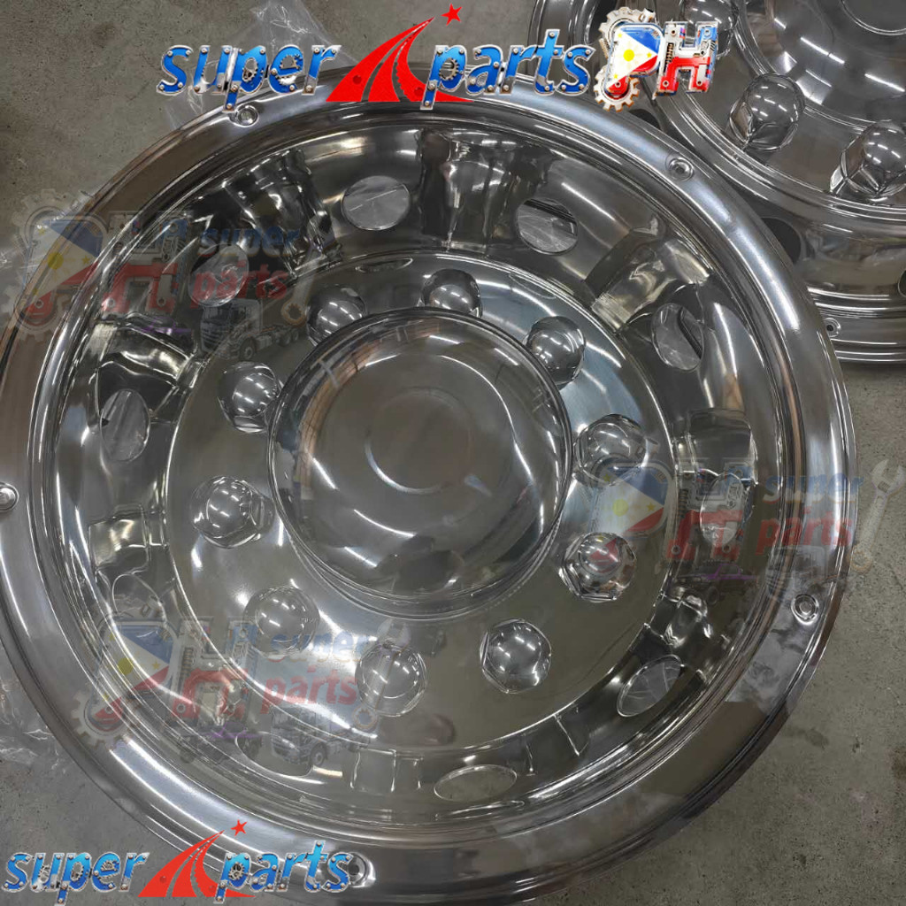 RIM 22.5 Universal New wheel hub cover rim cover truck stainless steel ...