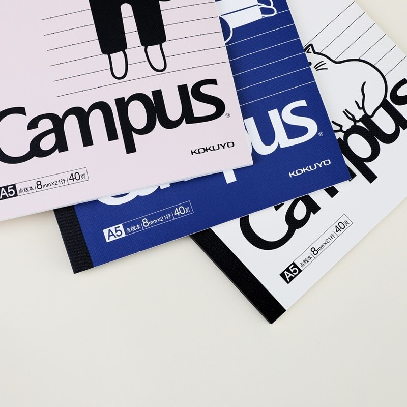 Limited Kokuyo X Noritake Joint Notebook Campus Cat Memo A6 Wireless ...
