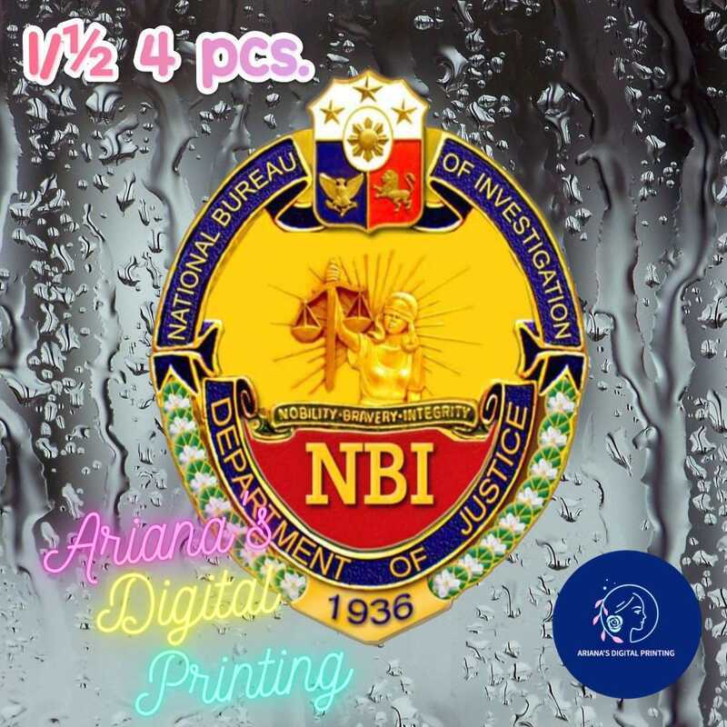 50 F3 Nbi Logo Stickers 9C2 Fa | Shopee Philippines