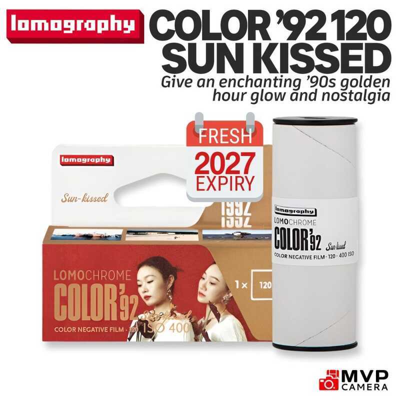LOMOGRAPHY Lomochrome ’92 120 Sun-Kissed ISO 400 Color Negative Film ...
