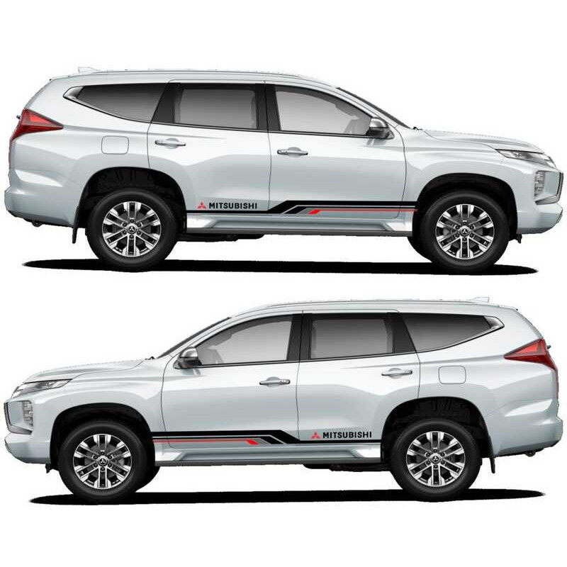 Universal Body Decal/Sticker For Mitsubishi MONTERO Vehicle - 1Pair ...
