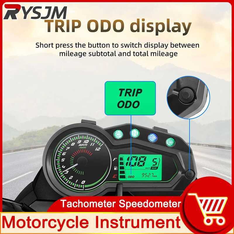 Speedometer Digital Km/H Odometer Meter Motorcycle Instrument ...