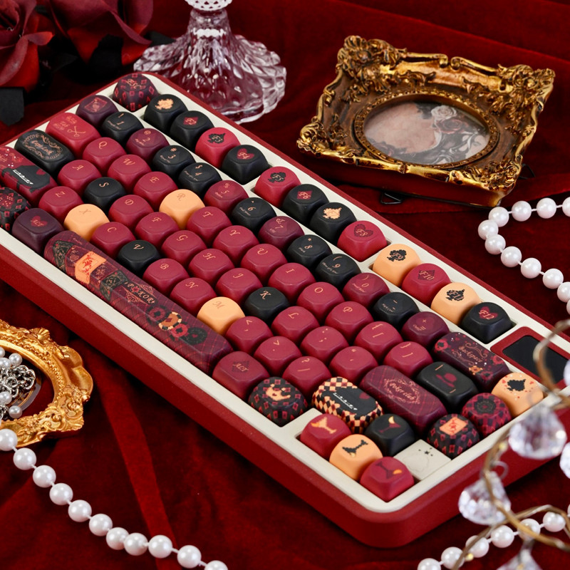 The Queen MOA Profile Cool Keyboard Keycaps Dye Sublimation PBT Keycaps ...