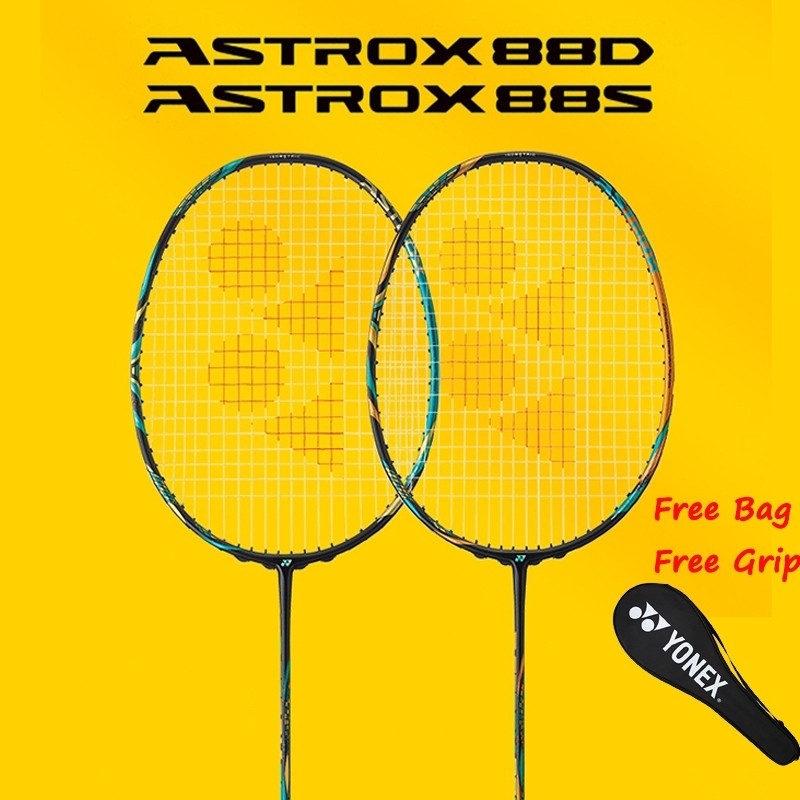 YONEX ASTROX 88D PRO Kurenai Badminton Racket Full Carbon Ultra Light ...