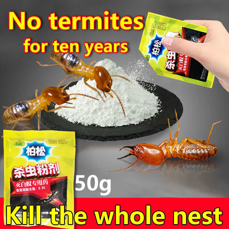 100% Effective Termite Killer Termites Solution Odorless Baiting System ...