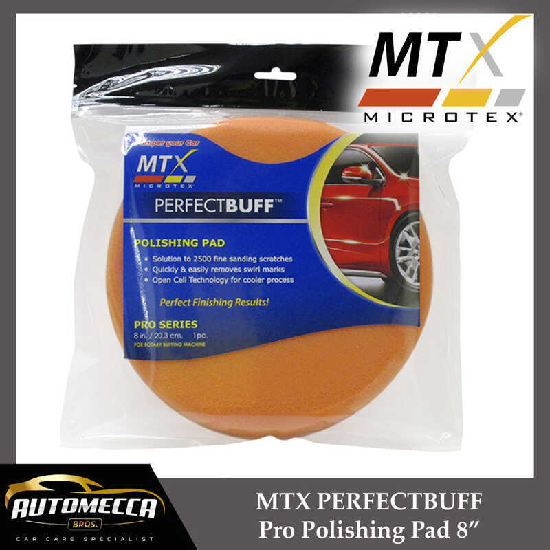 MTX PERFECTBUFF Pro Polishing Pad 8 Inches Diameter | Shopee Philippines