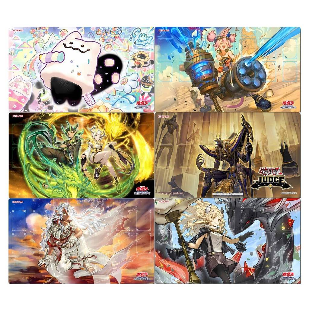 600X350X2Mm Diy Yu-Gi-Oh! Marshmao Yummy Card Battle Mat Ygo Springans ...