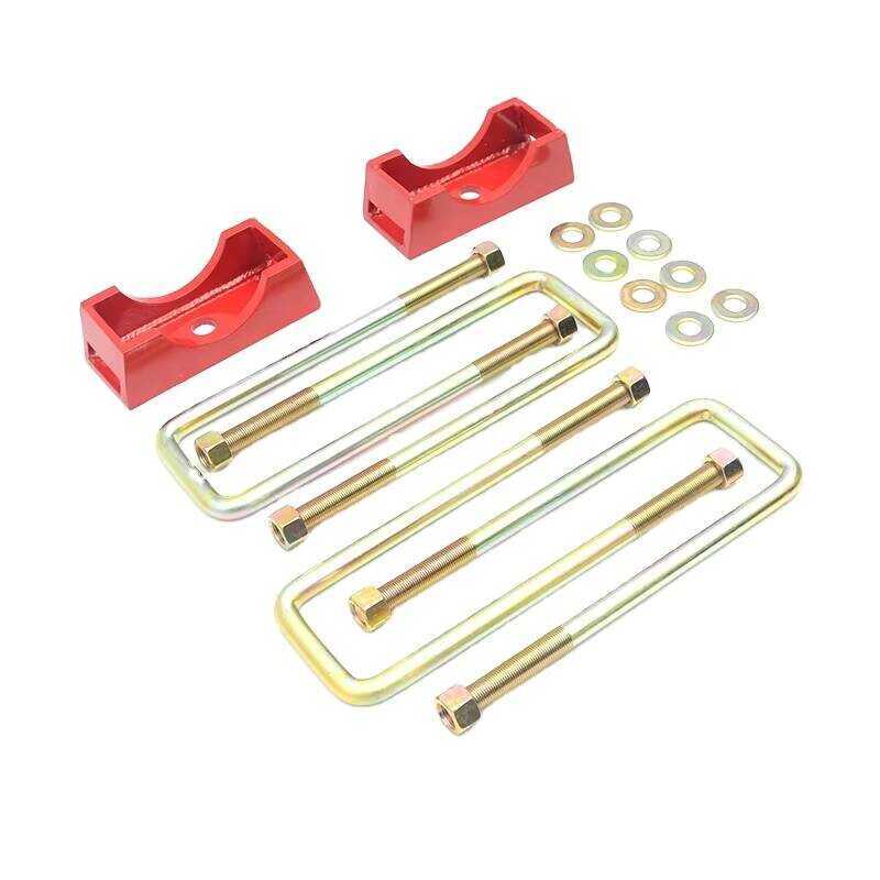 Red Steel Spacer Suspension 2Inch Piece Rear Lower Leveling Kit For ...