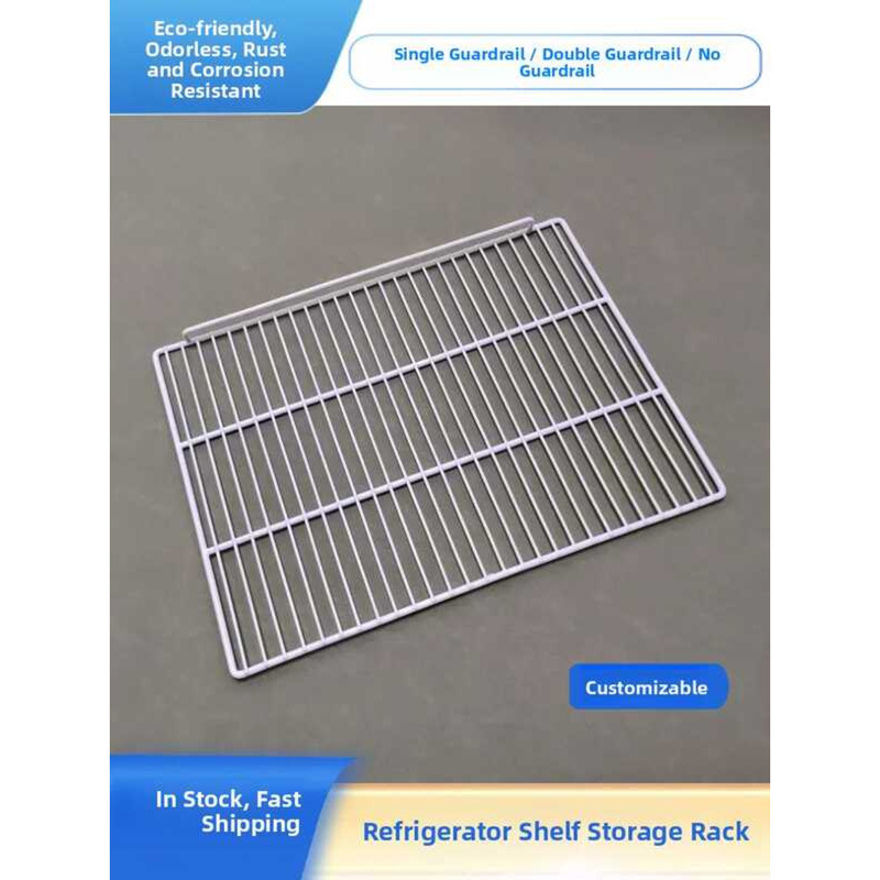Multi-Level Refrigerator Shelving Rack Partition Grid Cold Storage ...