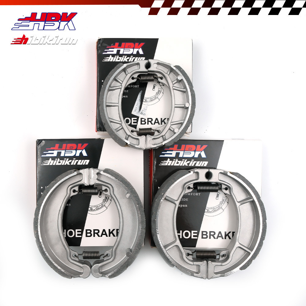 HBK Wholesale 10PCS BRAKE SHOE REAR FOR XRM/WAVE/TMX/BEAT/CLICK JAPAN ...