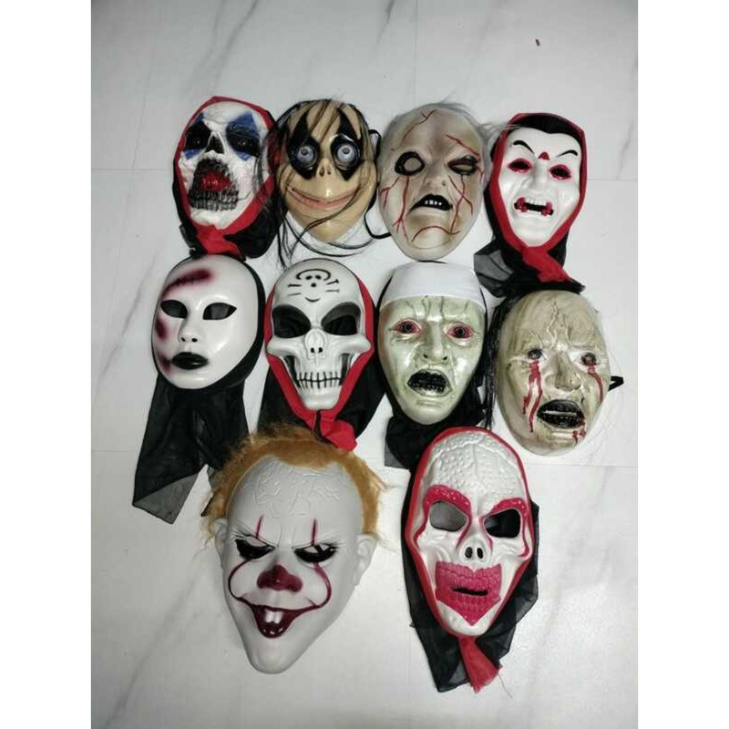 Halloween Scary Mask / Maskara Horror Design For Adult Size Costume ...