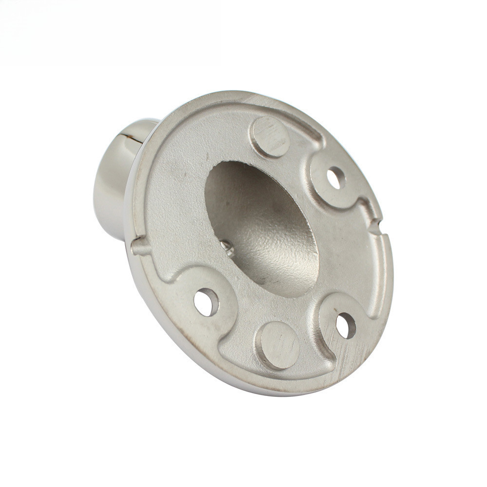 22/25mm Tube Pipe Base Round Tube Base Hand Rail Railing Pipe Stainless ...