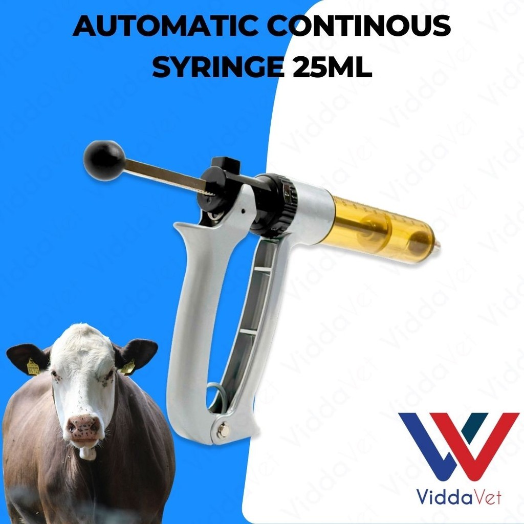 High-Precision 25ml/50ml Automatic Continuous Syringe for Animal ...