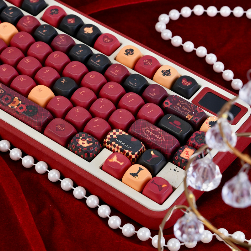 The Queen MOA Profile Cool Keyboard Keycaps Dye Sublimation PBT Keycaps ...