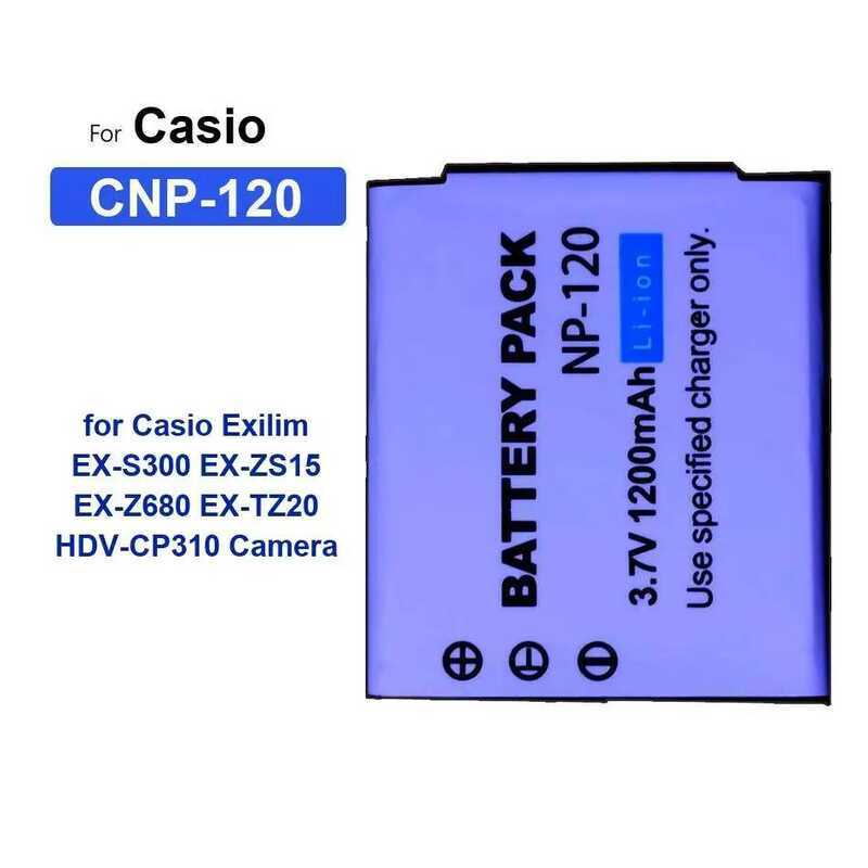 Vhbw 3x Akku Kompatibel Mit Casio Exilim EX Serie S200 Z680 Z690 Zs15 Zs20 Zs10 Zs12 550 Mah 36 V Li Ion