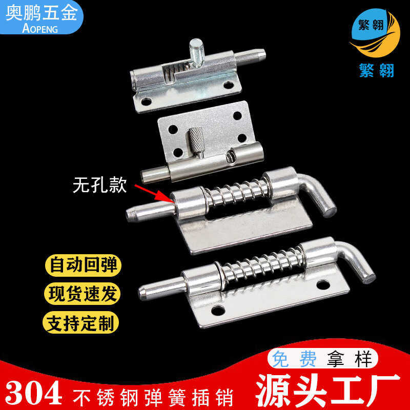 Direct Supply Stainless Steel Spring Left and Right Detachable Latch ...