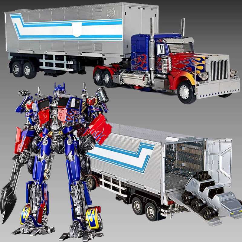 Large Car Container Truck Transformation Robot Mmp10 King Kong Optimus ...