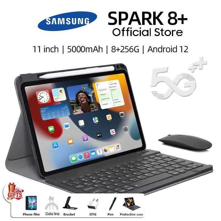 Samsung Tab Spark 8+ Android 5G/Wi-Fi Tablet 12Gb+512Gb 10.1