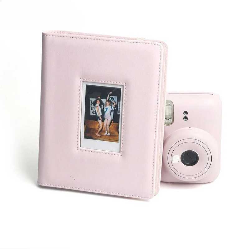 Instax Mini Album Photo 256 Pochettes Pour Fujifilm LiPlay 11 12 90 70 50S 26 25 9 8 8 7S Instant Camera,2x3 Inch Film Book For Polaroid Zink Photos Paper (Jaune Album Polaroid