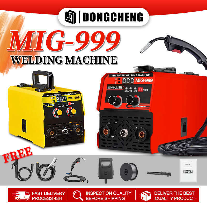 Mig-999/599 Welding Machine Inverter Portable Mig/Mma/Tig 3-In-1 220V ...