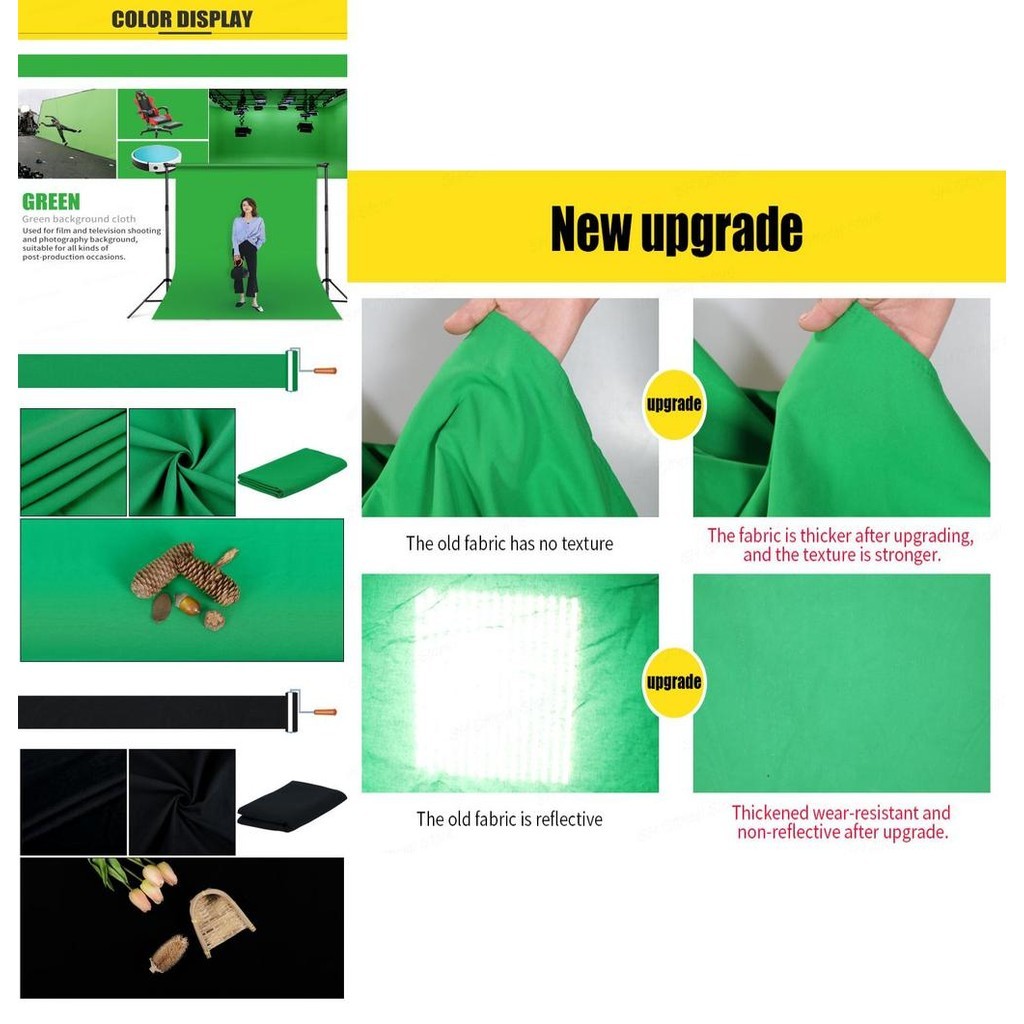 Photography Premium Background Backdrop Smooth Muslin Screen For Studio ...
