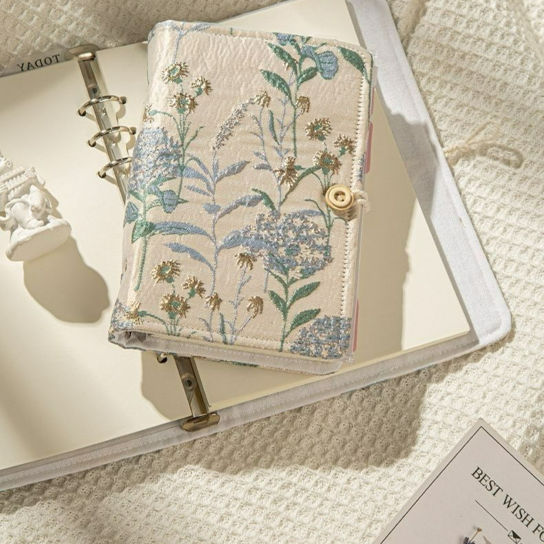 Loose-leaf Handbook A5 Diary Book Cover/A6 Handbook Book Clothes ...