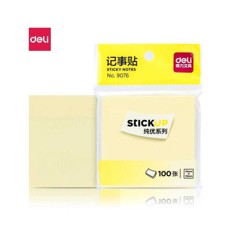 Deli 9076 Large Sticky Notes Creative Strong Adhesive Takeout Marking ...