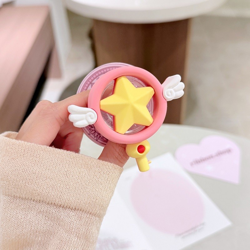 Cute cartoon, ever-changing Sakura magic wand, suitable for magnetic ...