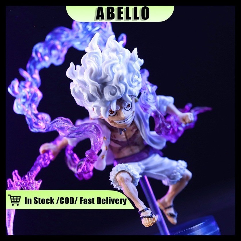 High Qualtity Luffy Gear 5 Mini PVC Action Figure Model Anime One Piece ...