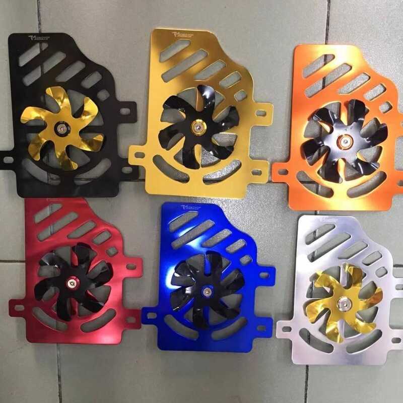 Honda Click V1 V2 V3 Gc Game Changer Radiator Cover Spinner Color Red ...