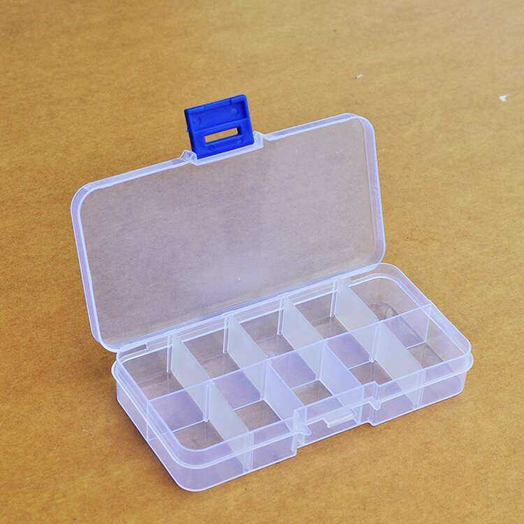 Transparent Parts Component IC Tool Storage Movable Screw Toolbox ...