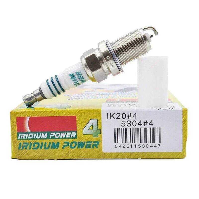 Xj 4/6Pcs Ik20-5304 Iridium Spark Plug For Toyota Honda Audi Nissan ...