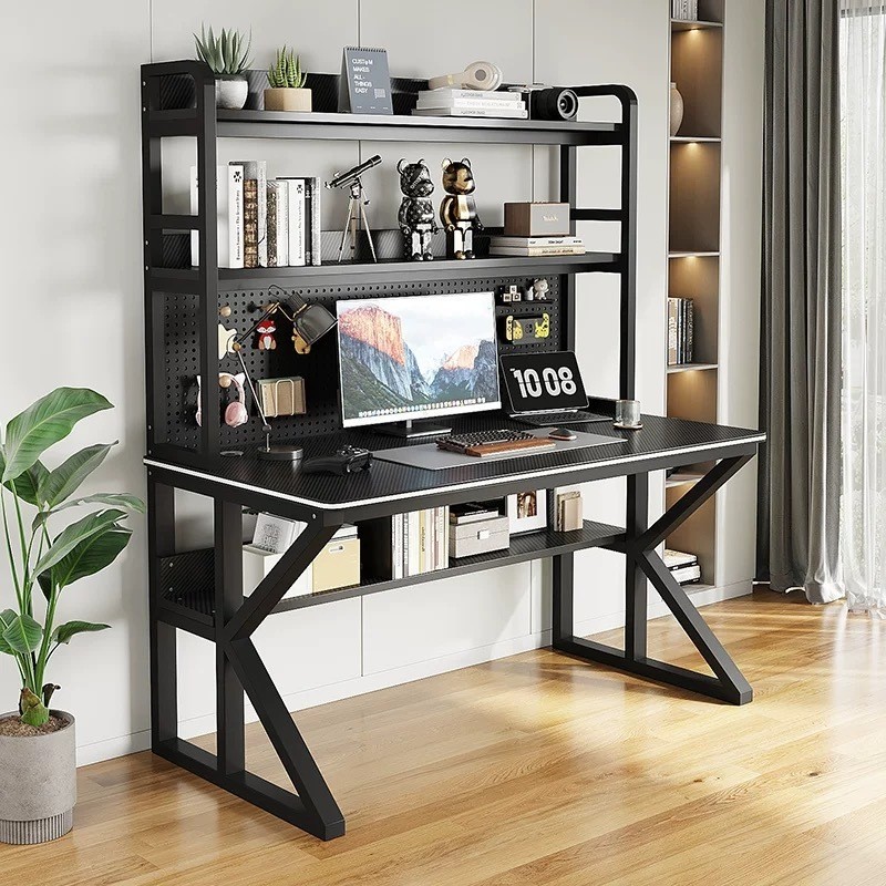 New bestseller Computer Table Pegboard Simple Home Student Bedroom Desk ...