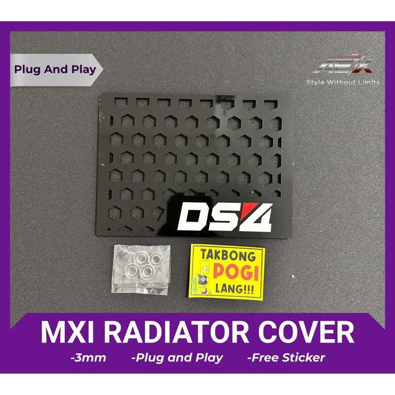 SK Mxi / MX 125 Pulley & Radiator Acrylic Cover Set | Plug & Play ...