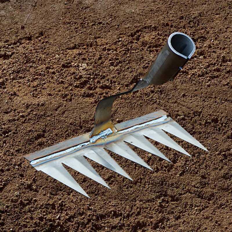Moon Shining Steel Hardened Hoe Gardening Weeder Cultivator Weeding ...