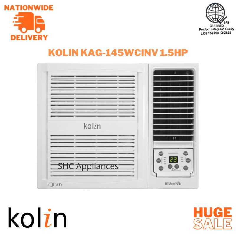 Kolin Kag145wcinv 1.5 HP FULL DC INVERTER Window Type Airconditioner ...