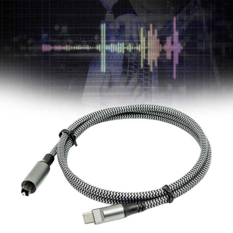 Fiber Optical Digital Sound Cable USB C To SPDIF Converter Transmission ...