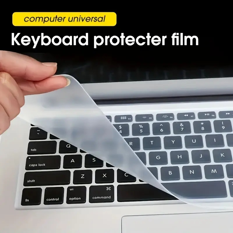 14 inch/15.6-inch universal silicone laptop keyboard protective film ...