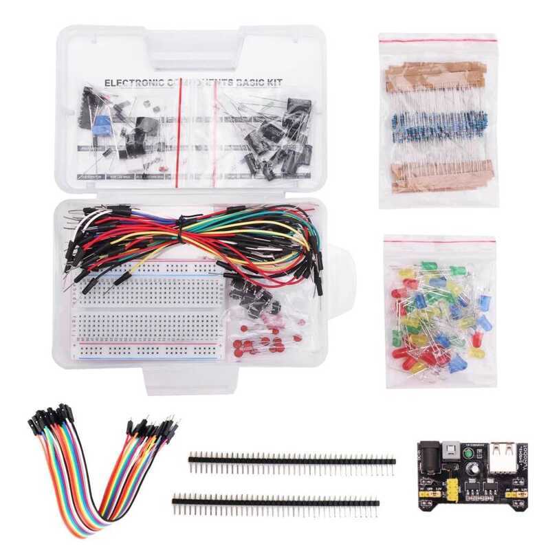 New 400-Hole Compatible UNO R3 Basic Kit Components with Power Module ...