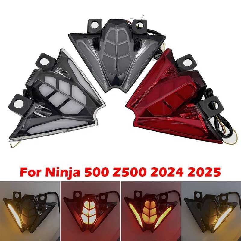 Motorcycle LED Rear Tail Turn Signals Integrated Taillight Brake Light ...
