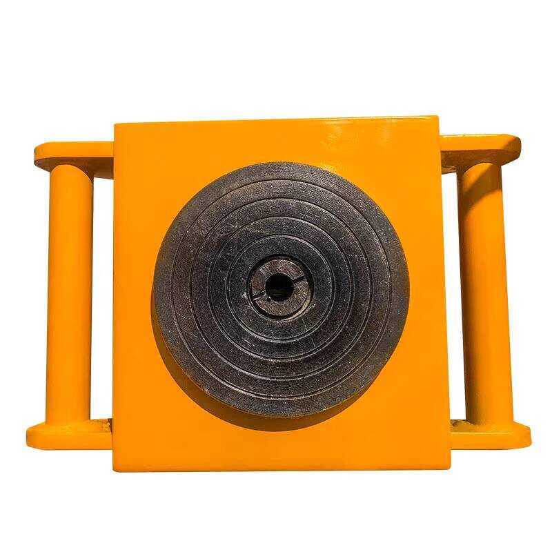 Steel Rubber Wheel Handling Truck Straight Lifting Bull Small Heavy ...