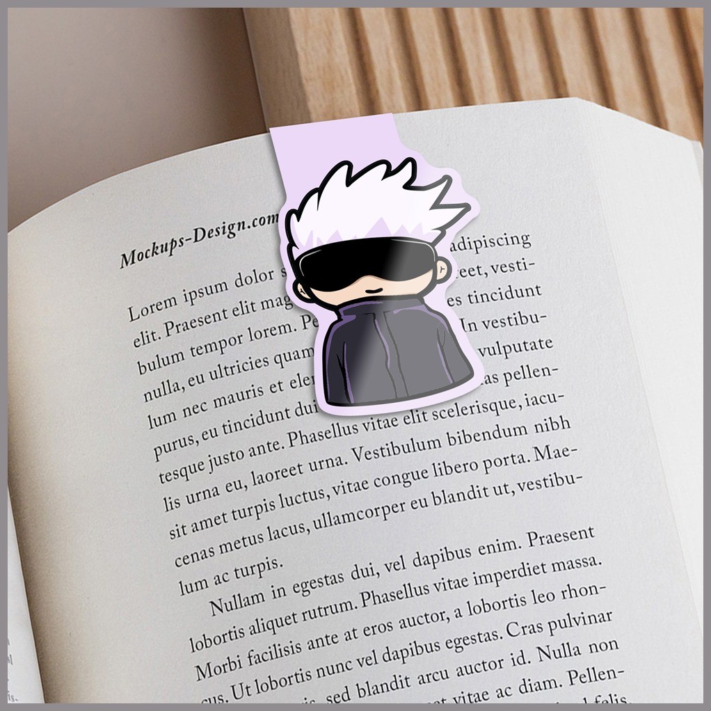 Jujutsu Kaisen Chibi Magnetic Bookmark | Itadori Sukuna Megumi Gojo ...