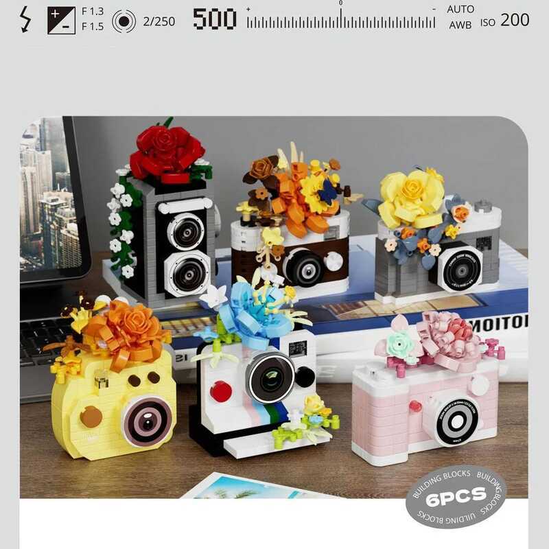 Wer Classic Digital Camera Micro Diamond Block Model Polaroids Tlr Slr ...