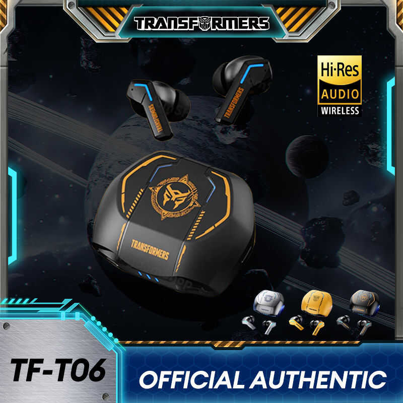 Transformers Tf-T06 Wireless Bluetooth 5.4 Bass Stereo Ear Buds ...
