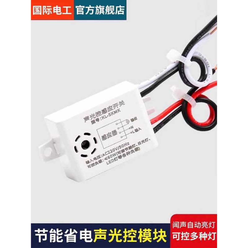 Module LED Lighting Ceiling Built-in Delay Sensor Corridor Sound and ...